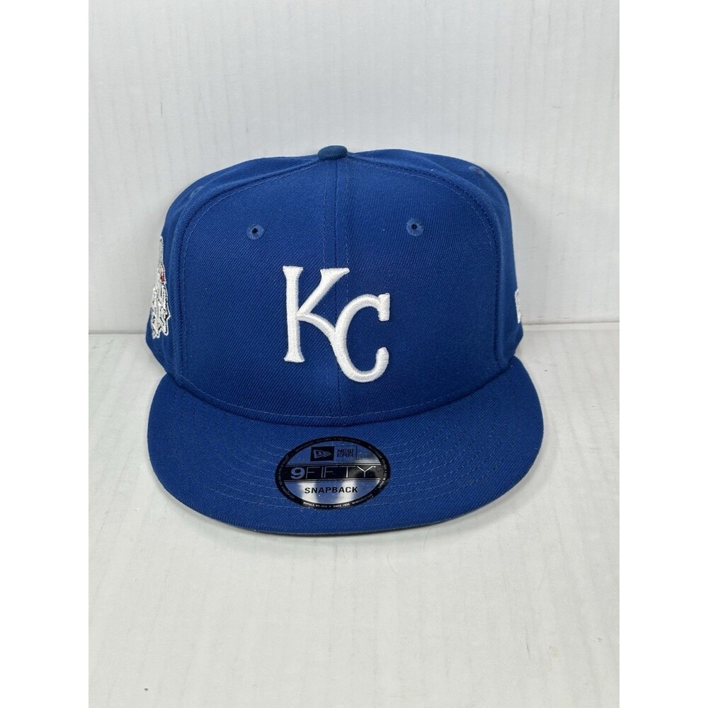New Era Kansas City Royals MLB 9FIFTY World Series SnapBack Hat Cap OSFM NWT